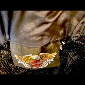 Harley-Davidson motorcycle rain pants.